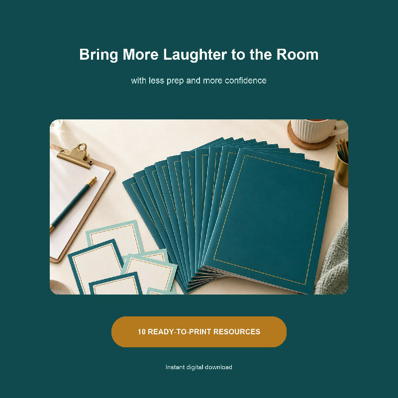 Senior Group Improv Activity Bundle - 10 Fun Games for Creative Engagement