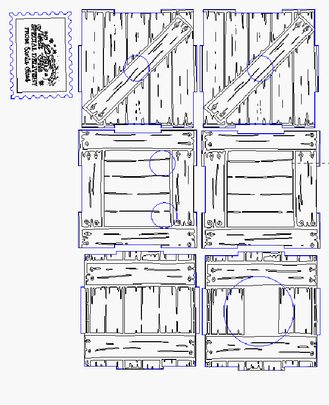 elf box laser cut file