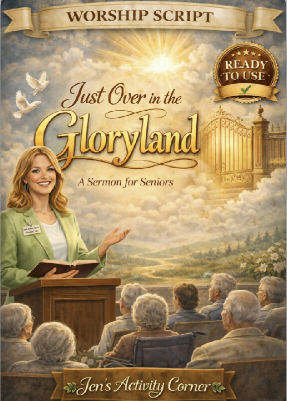 Just Over in the Gloryland Worship Script