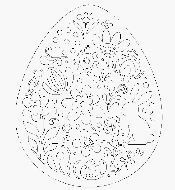 egg to cut svg file