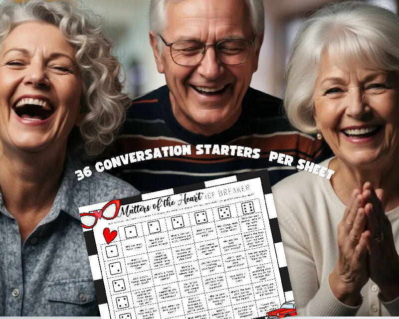 Reminiscence Dice Game Mini Bundle for Seniors