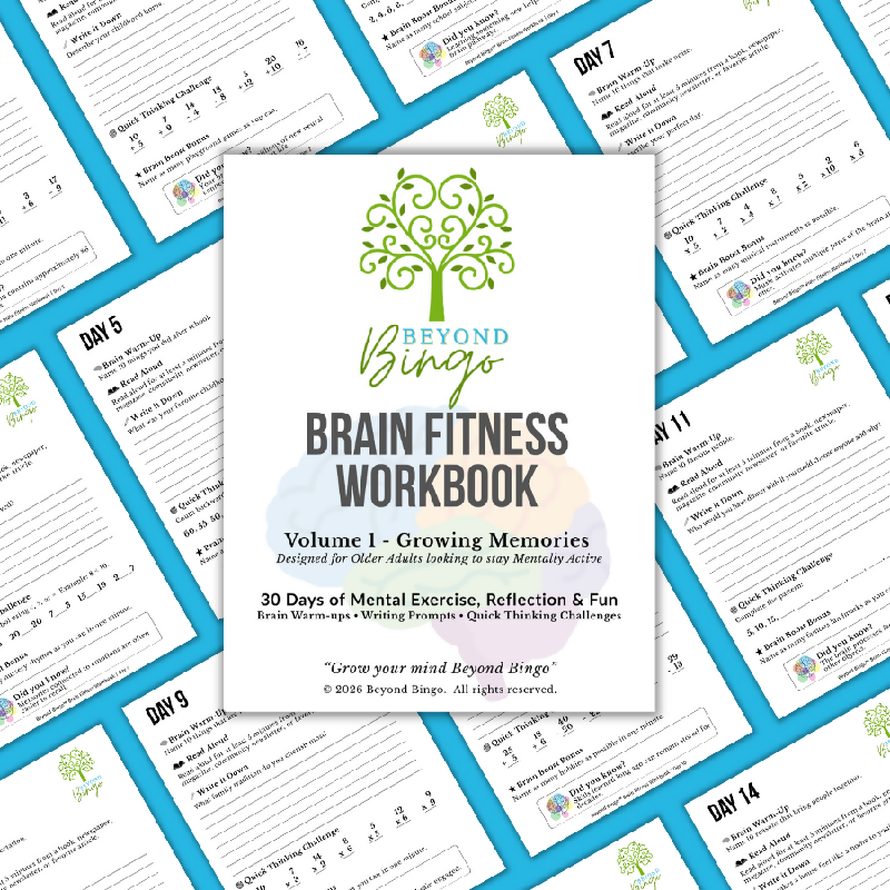 Brain Fitness Workbook Volume 1: Growing Memories
