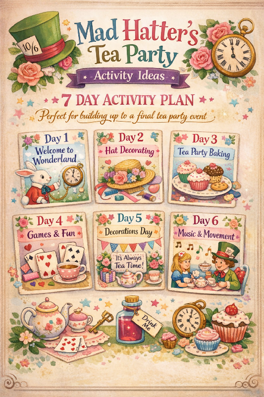 MAD HATTERS TEA PARTY IDEAS
