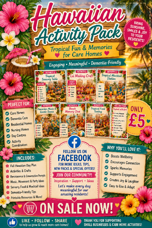 hawaiian activity pack