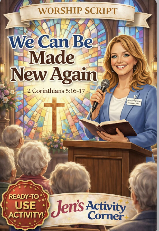 We Can Be Made New Again-A Worship Script