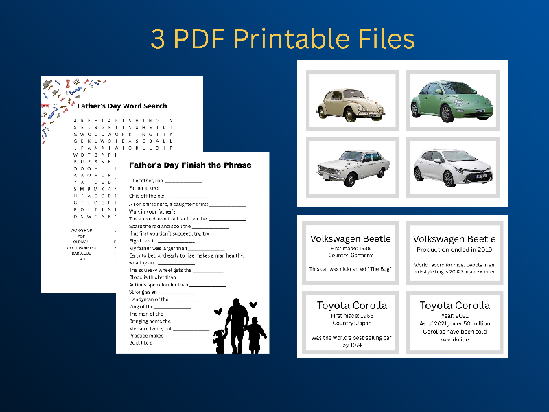 3 pdf instant downloads