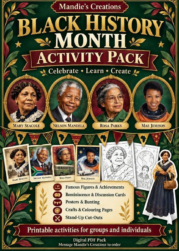 black history month activity pack