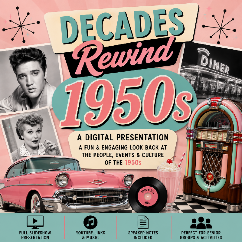 Decades Rewind: All About the 1950s Slideshow