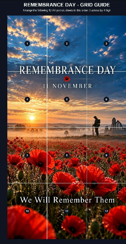 remembrance poster