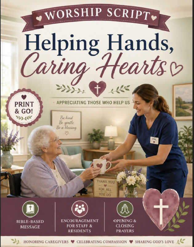 Helping Hands, Caring Hearts-Appreciating Those Who Help Us-Worship Script-CNA Week