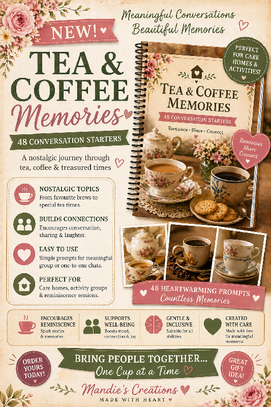 ☕✨ TEA & COFFEE MEMORIES – 48 CONVERSATION STARTERS ✨☕