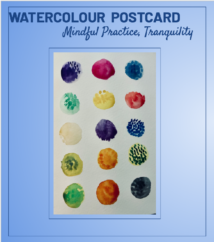 TRANQUILITY POSTCARD 1-Soothing Circles