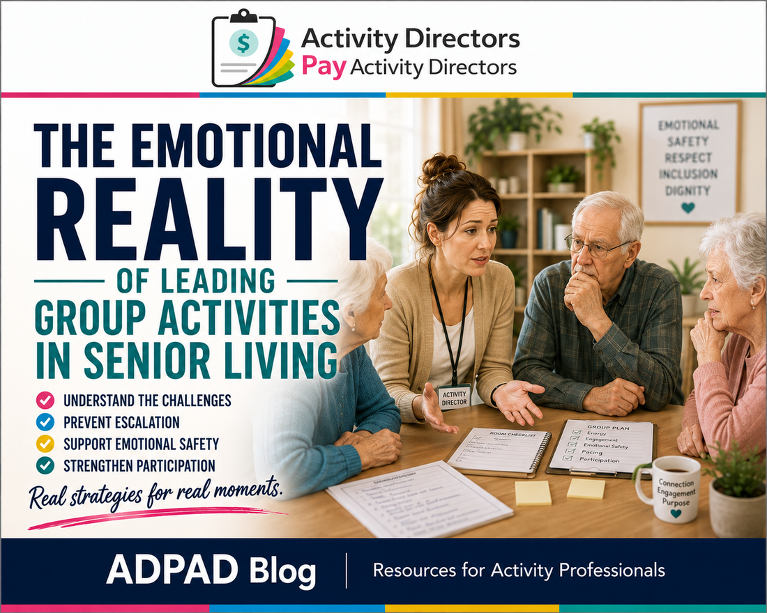 The Invisible Work of Activity Directors