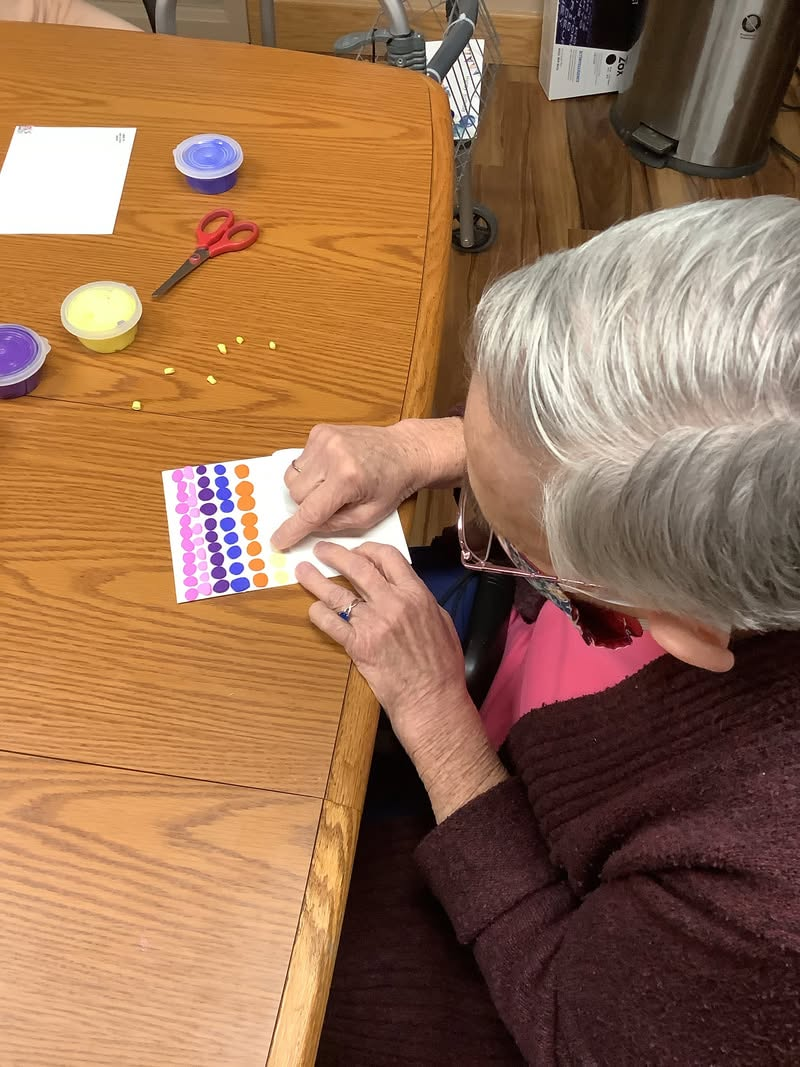 A Meaningful Memory Care Art Project Inspired by Alma Thomas