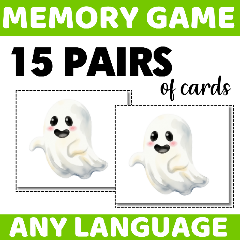 October-Themed Memory Game for Seniors | Printable Matching Activity for Cognitive Stimulation and Memory Care - Brain Activity for Elderly Adults Autumn Fall Theme