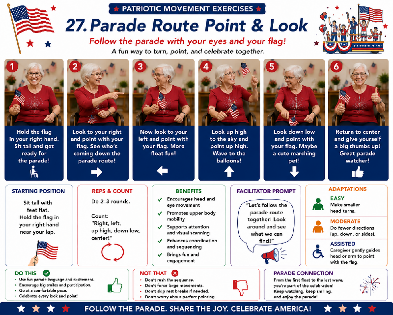 🇺🇸 STARS, STRIPES & STRONGER DAYS 50 Chair-Based Patriotic Flag Exercises for Seniors