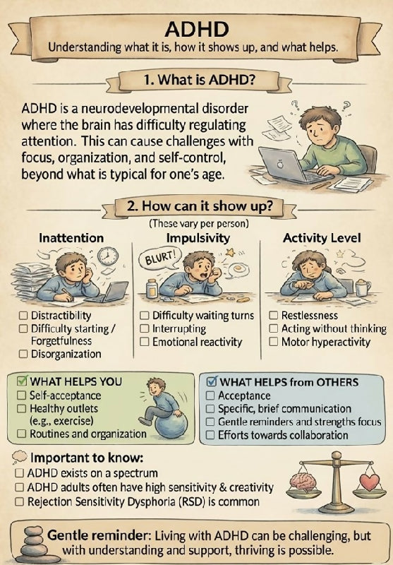 Mental Health Posters Bundle | 15 Psychoeducation Infographics for Counseling, Therapy & SEL
