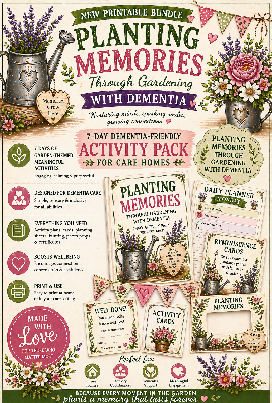 planting memories through gardening with dementia