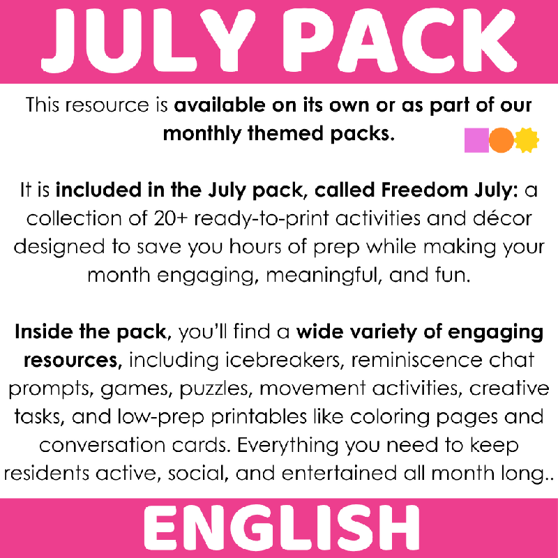 Hands on Sorting Task 4th of July Theme - Categorizing Icons related to Independence Day - Fourth of July