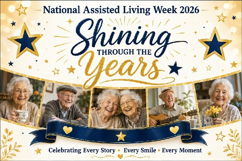 ASSISTED LIVING WEEK. SHINING THROUGH THE YEARS