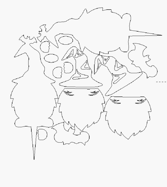 halloween gnome svg file