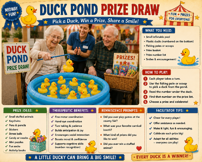 Ready, Set, Country Fair! | 50 Recipes, Games, Movement & Social Club Activities for Seniors in Assisted Living & Memory Care