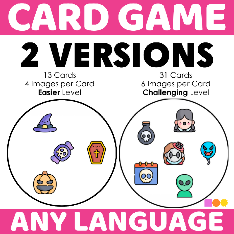 Halloween Pair Me Up | Spot It–Inspired Visual Matching Game for Seniors & Memory Care | Brain Fitness, Cognitive Stimulation & Interactive Visual Scanning Activity - October Find the Matching Pair - Cards Game