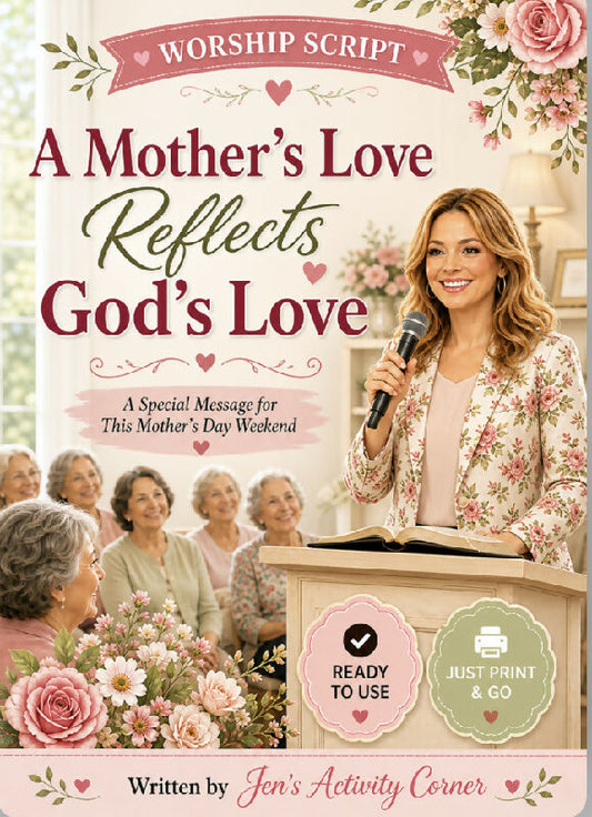 A Mother’s Love Reflects God’s Love-Worship Script