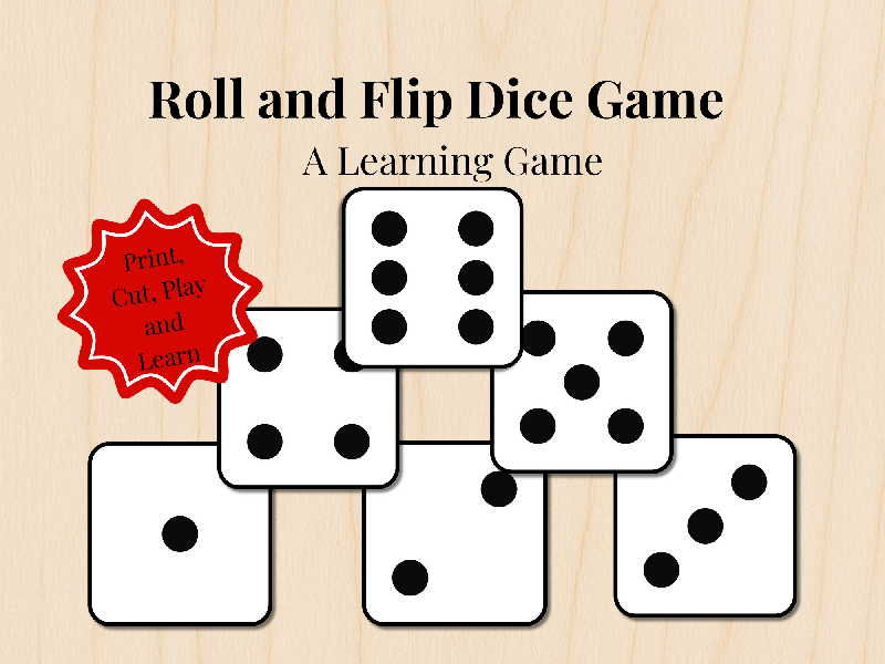 Roll and Flip Dice Game