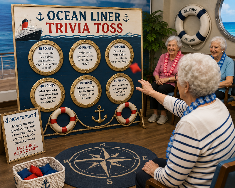 Ready, Set, Cruise: Cruise Theme Activities for Seniors (Memory Care Program)