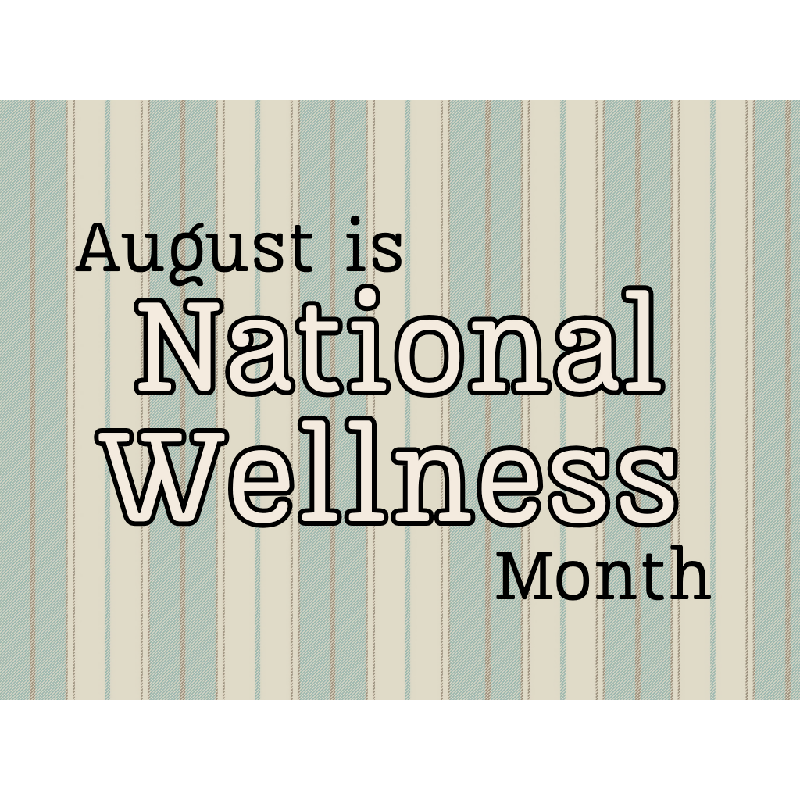 August National Wellness Month Board Kit