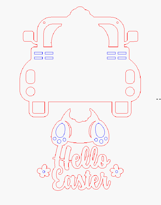 hello easter svg file