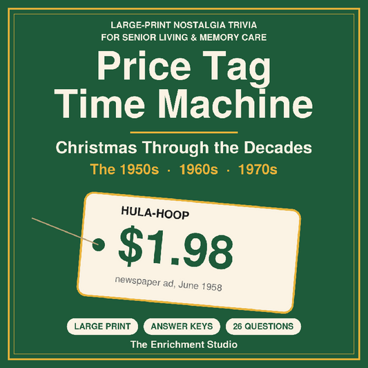 Price Tag Time Machine: Christmas Through the Decades