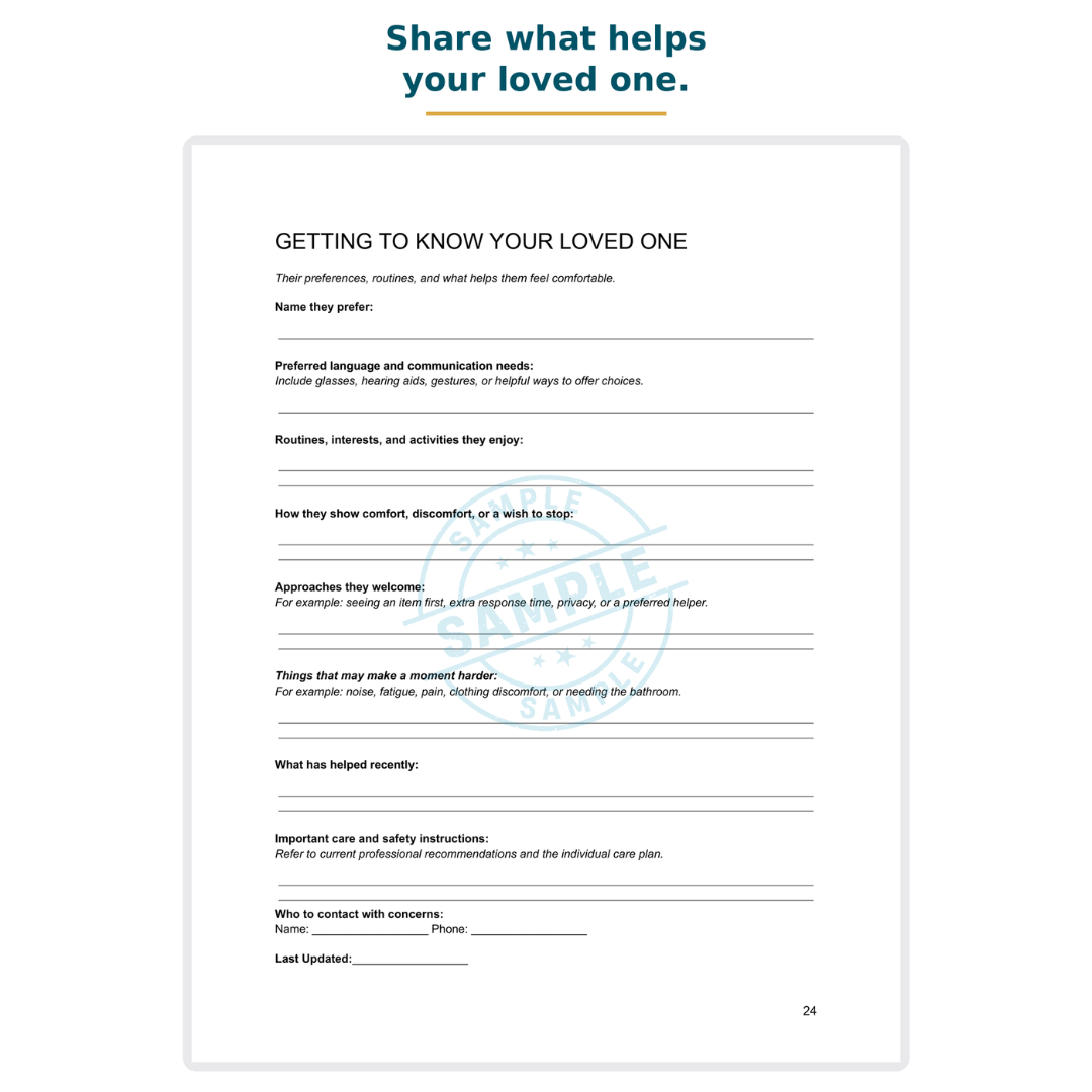 What Do I Say Now? A Dementia Communication Guide for Family Caregivers