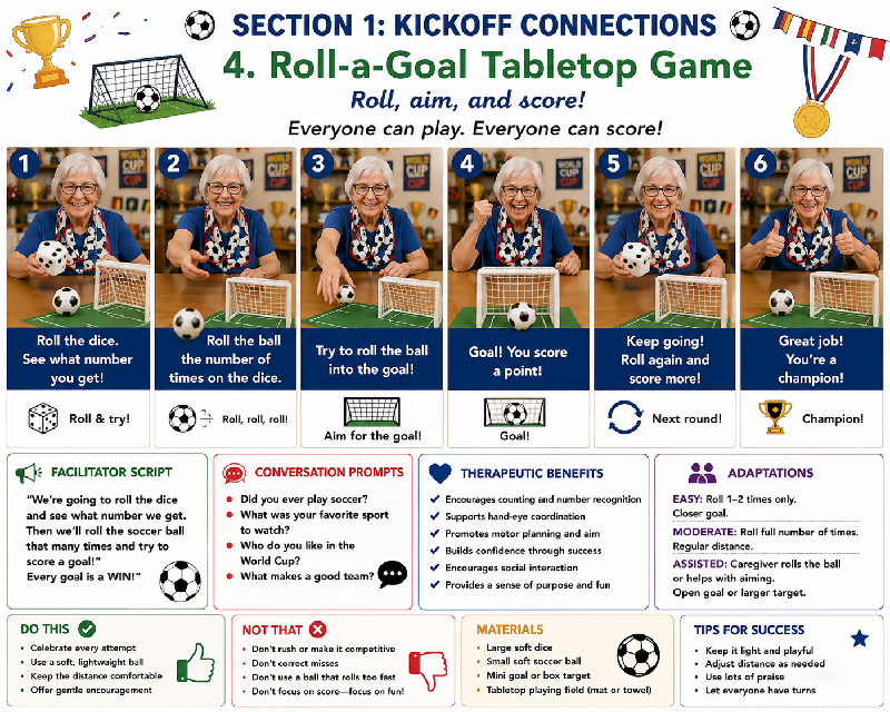 Goals & Giggles Done-for-You World Cup Activities