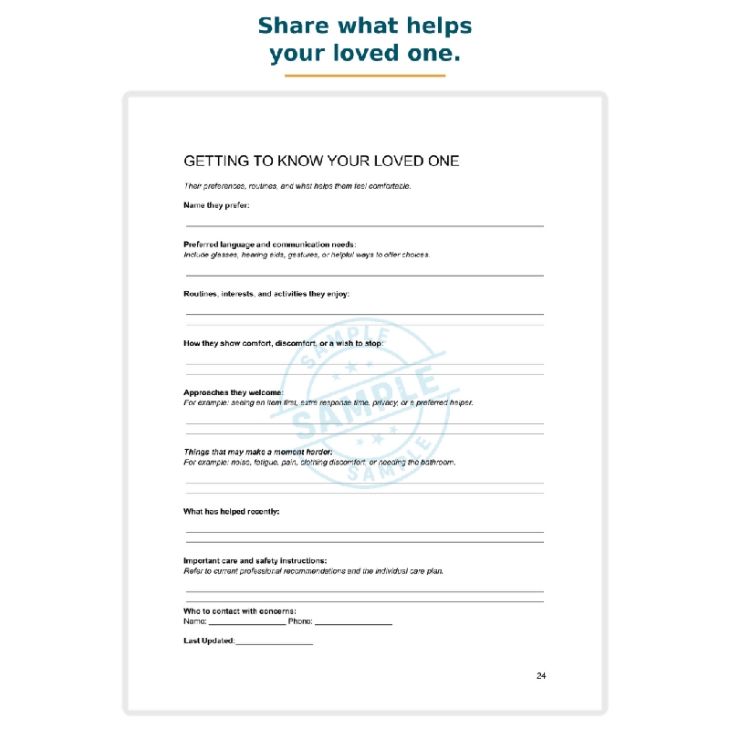 What Do I Say Now? A Dementia Communication Guide for Family Caregivers