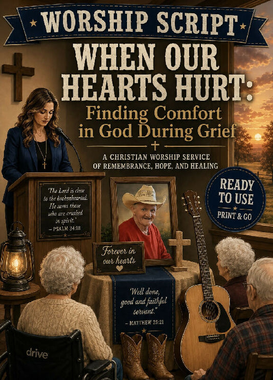When Our Hearts Hurt-Finding Comfort in God During Grief-Worship Service
