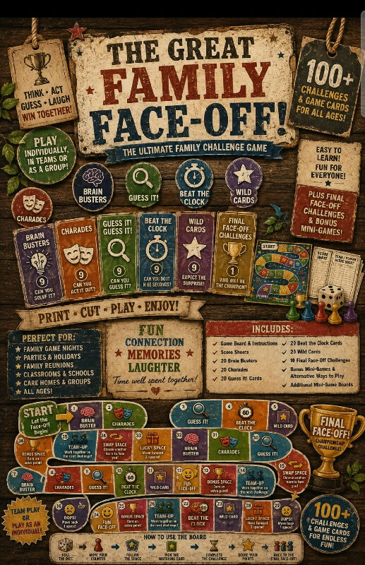 family face off game