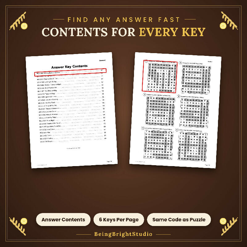 Kitchen Word Search for Seniors, Extra Large Print, 50 Home Cooking Puzzles, Group Bingo Cards