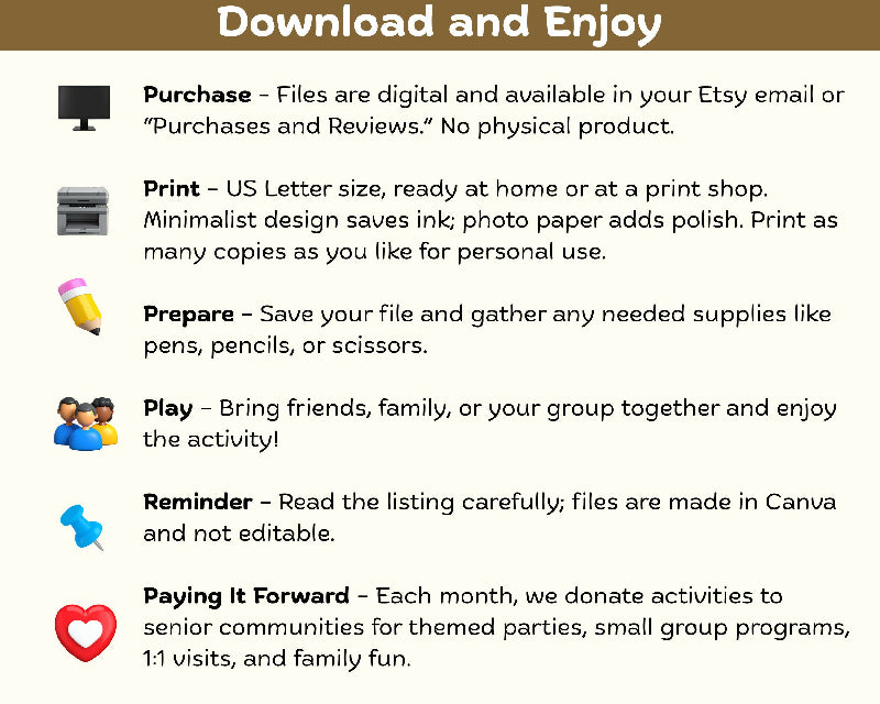 National Sewing Month Senior Activity Bundle | Sewing Engagement Program for Seniors | Notions Workshop | Assisted Living & Memory Care Activity Planner