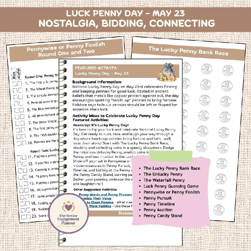 Lucky Penny Activity Bundle