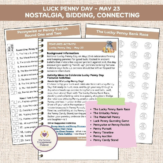 Lucky Penny Activity Bundle