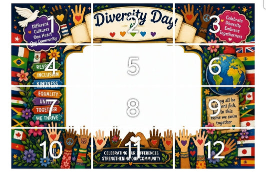 diversity photo frame to make