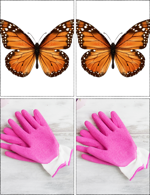 Flower Memory Matching Game for Seniors (36 Cards • 18 Pairs • Print & Play)