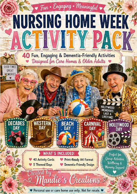 nursing home week activities