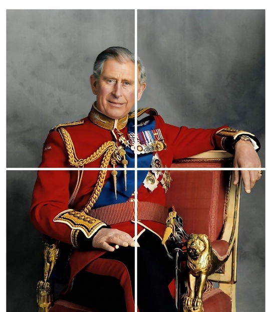 king charles poster