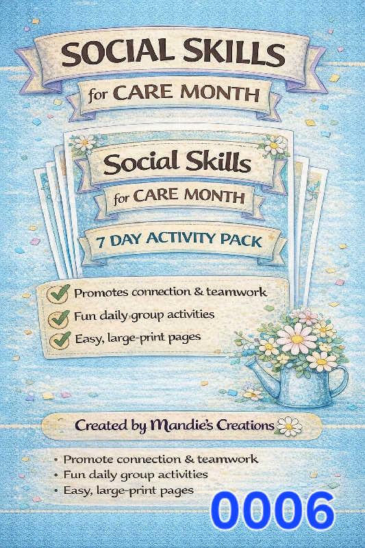 social skills booklet