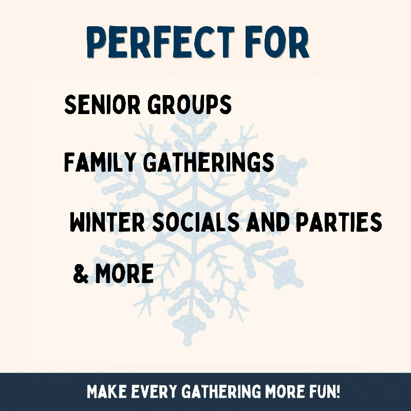 Winter Activity Bundle for Seniors – 16 Easy Low Prep Winter Games