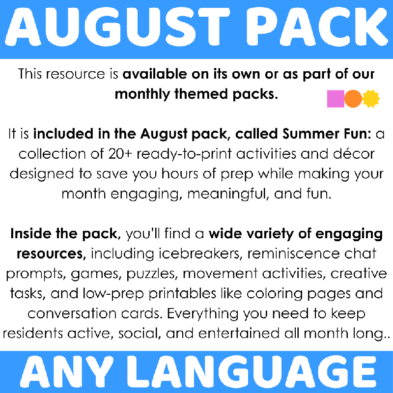 August Pair Me Up | Spot It–Inspired Visual Matching Game for Seniors & Memory Care | Brain Fitness, Cognitive Stimulation & Interactive Visual Scanning Activity