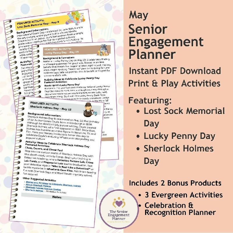 May Senior Engagement Planner
